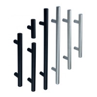 2020 Best sellers Matte Black Metal Stainless Steel Kitchen T Bar Drawer  Pulls Cabinets Handles