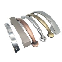 SGS certificate OEM zinc alloy die casting kitchen cabinet door handles